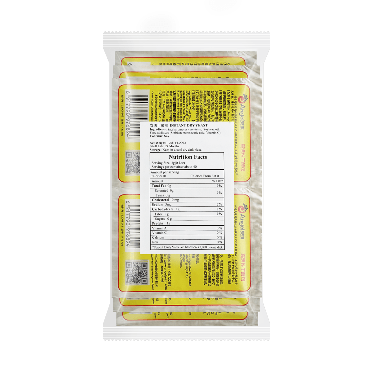 Angel Brand Instant Dry Yeast/12G*10