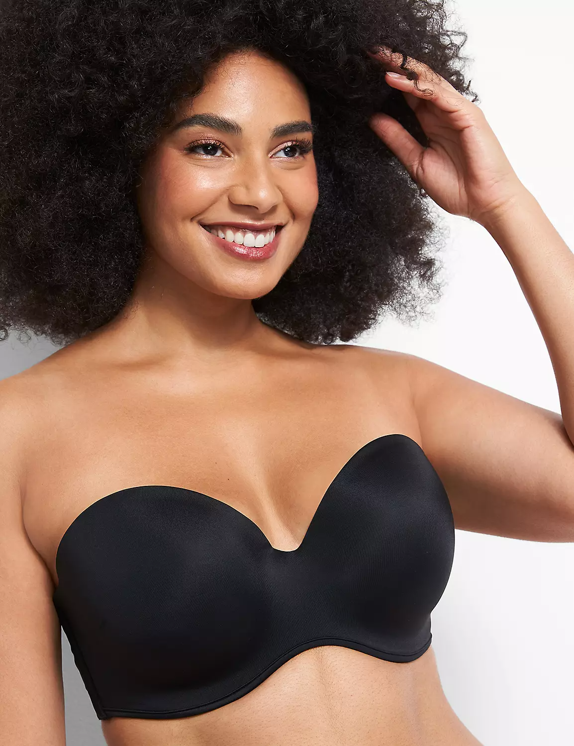Grote Maat Promotie-Afneembare Bandeau Bra Dames Strapless Bh Abnehmbarer-Träger Bandeau-Bh