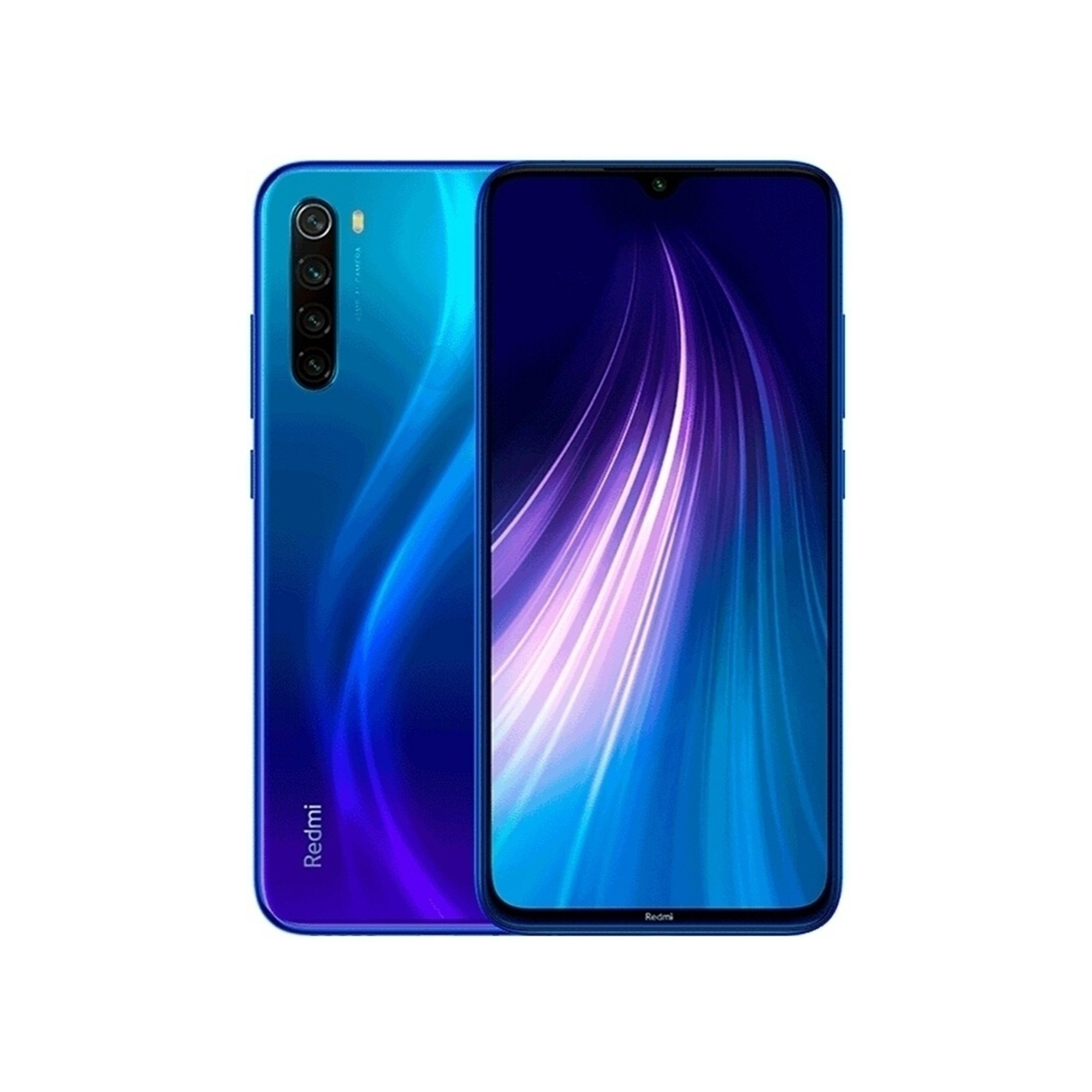 Xiaomi-teléfono inteligente Redmi Note 8 original, 128G, Firmware Global completo, Netcom, huella dactilar trasera, SIM Dual
