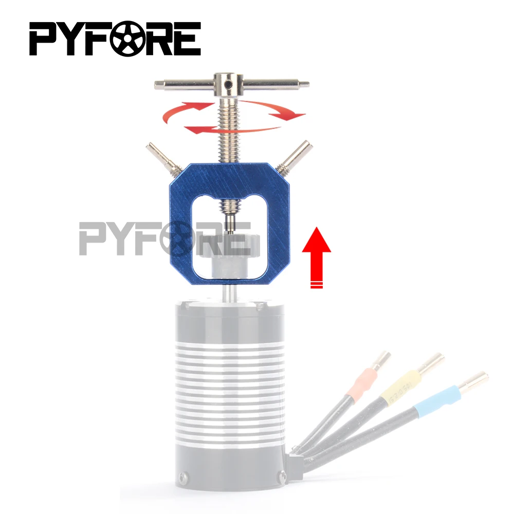 PYFORE RC Motor Getriebe Puller Universal Motor Ritzel Extractor Remover Professionelle Werkzeuge Für RC Motor Upgrade Zubehör
