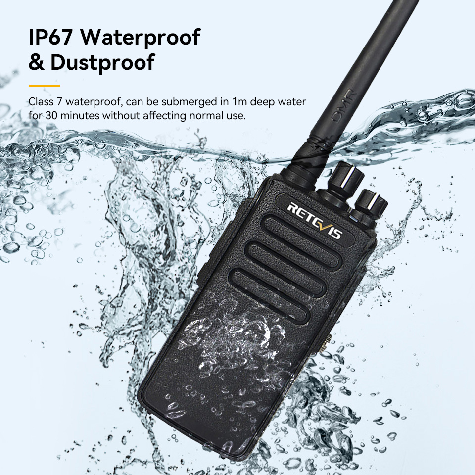 Retevis 10W цифровая рация водонепрницаемая рации DMR RT81 рации мощные в комплекте рация для охоты радиостанции дальнобой радиоприемник цифровой рацыя UHF цифровые