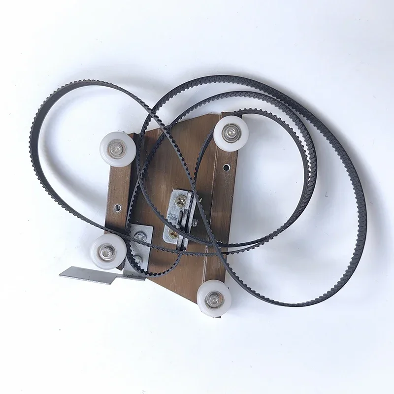 CO2 Laser Head With Air Nozzle + Carriage + Four Rollers + Fix Plate +5mm Belts K40 3020 3040 Laser Engraving Cutting Machine