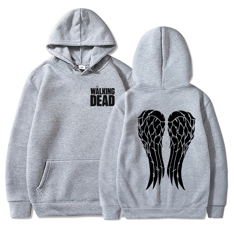 Nueva Sudadera con capucha divertida con estampado de The Walking Dead para mujer y hombre, Jersey informal, sudadera personalizada de talla grande