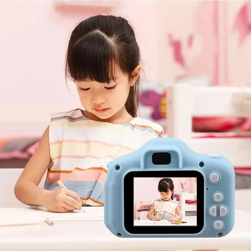Mini cámara Digital X2 para niños, puede tomar fotos, vídeo HD, cámara pequeña, fotografía, regalo de cumpleaños, juguetes para niños