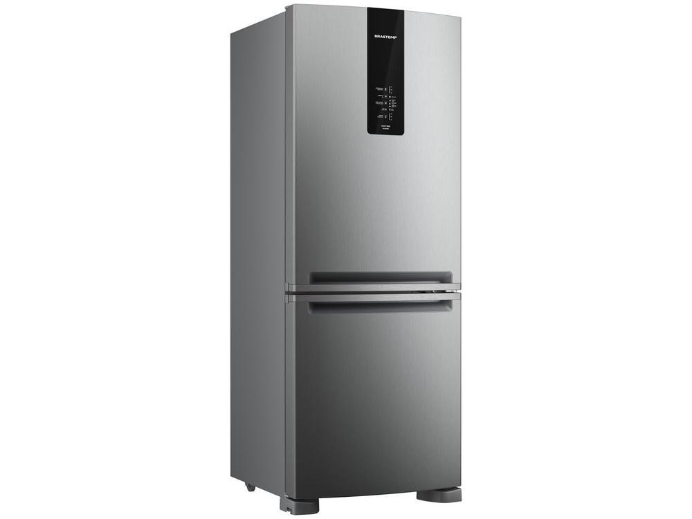 Geladeira/Refrigerador Brastemp Frost Free Duplex Prata 447L BRE57FK - 220V