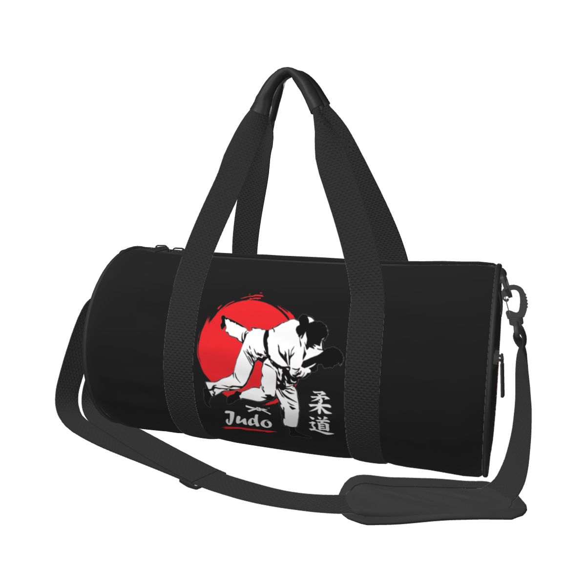 Judo-bolsas deportivas de práctica de artes marciales japonesas, bolsa de gimnasio de viaje, bolsos grandes, bolsos novedosos, bolsa de Fitness Oxford impresa para pareja