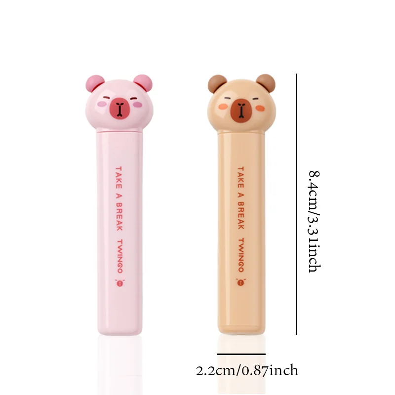 2Style 1Pc/bag Capybara Scissors Cute Compact Portable DIY Handbook Paper Cutting Stationery Scissors