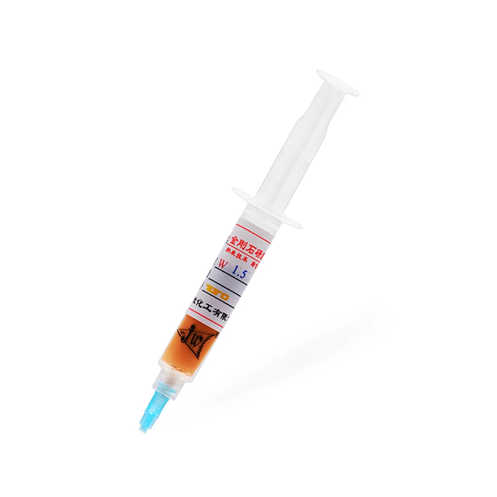 Paste per lucidatura diamantate Siringhe composte per gioielli Stampo in metallo di giada Pasta per lucidatura a specchio Strumenti abrasivi W0.5-W40