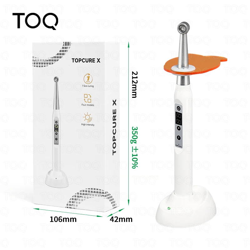 Dental sem fio led cura luz curável resina higiene oral dispositivo sem fio led fotopolimerizador dental lâmpada instrumento dentista