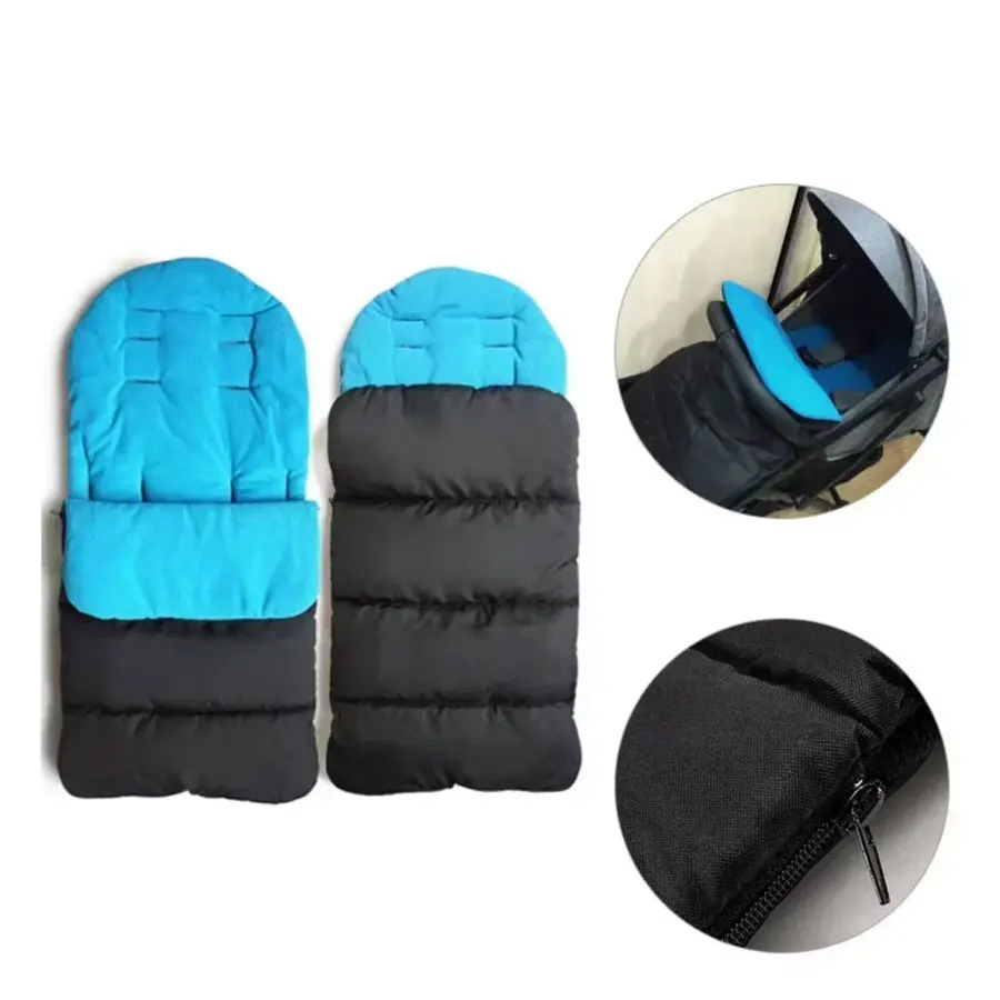 เด็ก WARM Windproof Universal รถเข็นเด็กฤดูหนาวถุงนอน Footmuff ผ้าห่มนิ้วเท้า Buggy เบาะรองนั่งทารกแรกเกิดอุปกรณ์เสริม