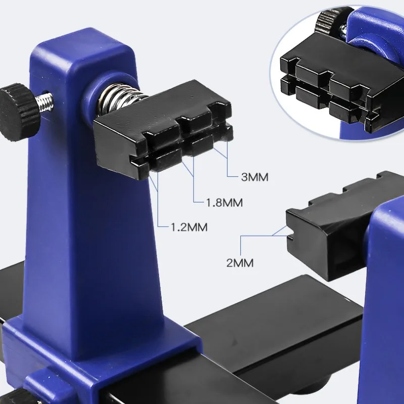 Caixa de ferramentas combinada com suporte PCB ajustável 360 °   Gabarito de solda de rotação para reparo e montagem de placas de circuito impresso