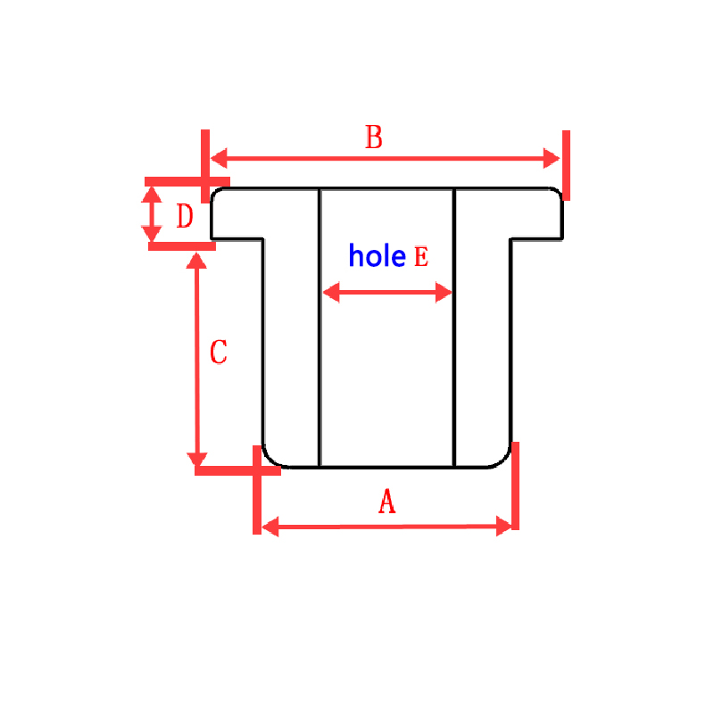 검정색 실리콘 구멍 스토퍼 플러그 고무 그로밋 씰링 가스켓 5~33.3mm 케이블 와이어 보호 가스켓