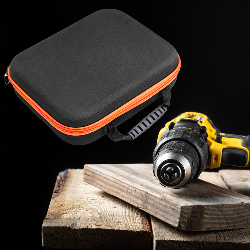 Multifunction Portable Electric Drill Tool Bag Waterproof Tool Storage Bag Shockproof Electrician Hardware Organizer