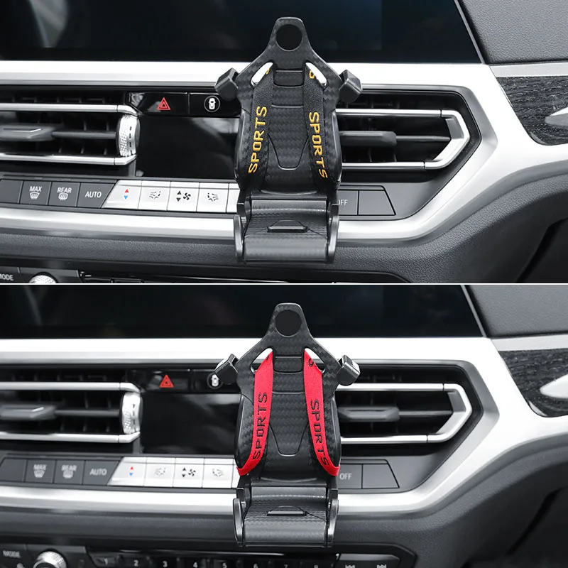 Rennsitz Design Autotelefon halter Halterung Ständer Saugnapf Smartphone mobile Zelle Unterstützung in Auto halterung für iPhone Samsung mi