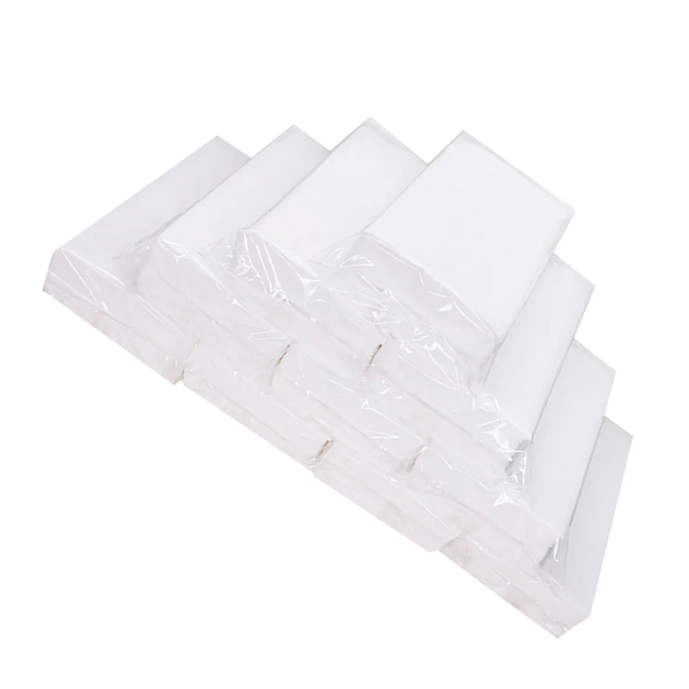 10 confezioni di tovaglioli in tessuto sfuso fazzoletti di carta usa e getta lotti tovaglioli tovagliolo per hotel tovagliolo KTV tovagliolo per ristorante (bianco 90