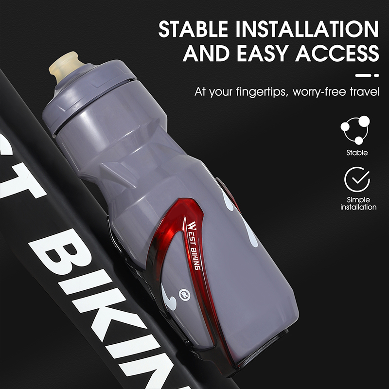 WEST BIKING Bicycle Water Bottle Holder Universal MTB Road Bike Bottle Cup Ultralight Mount Bracket Cycling Drink Rack Cage