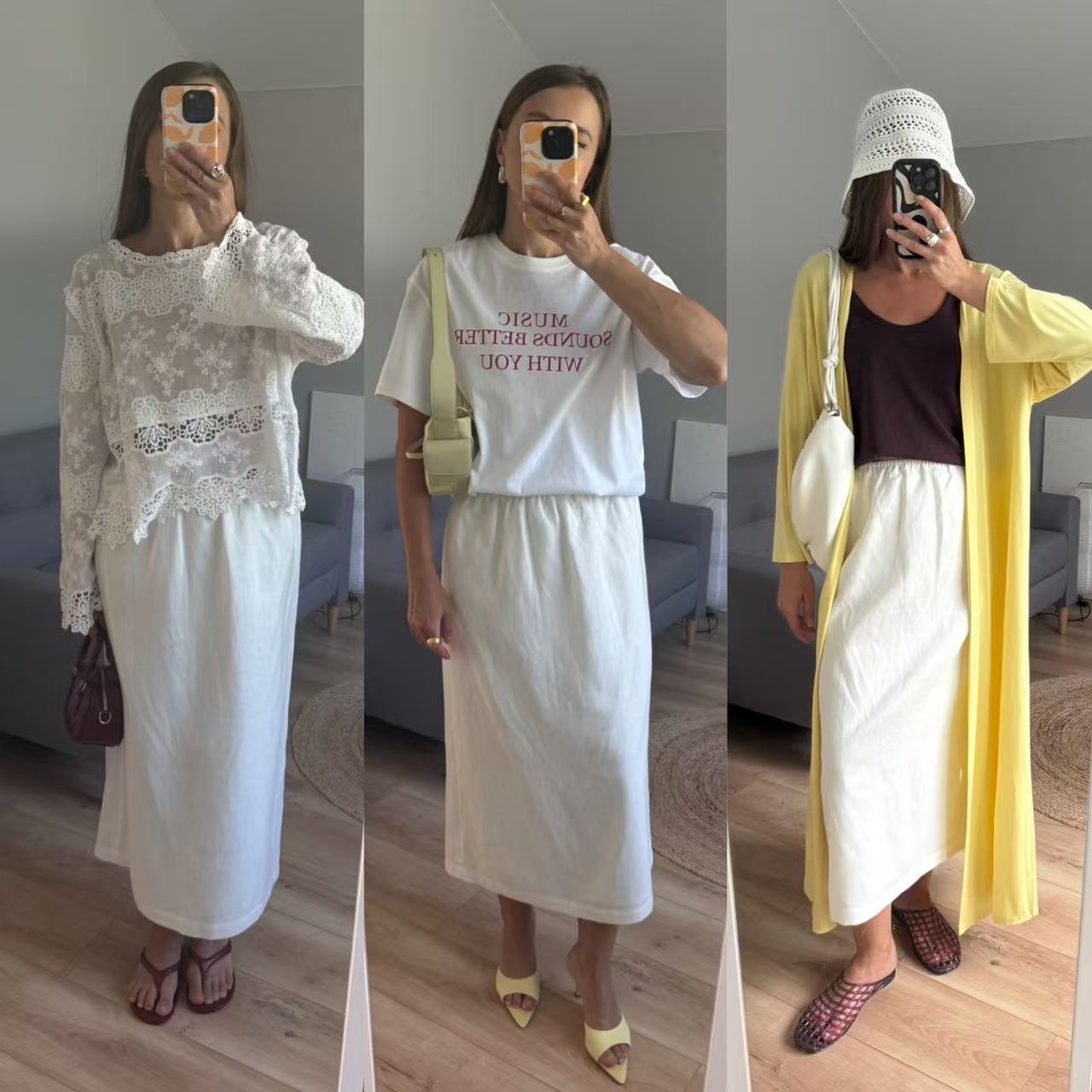 Женская летняя модная юбка 2025 года