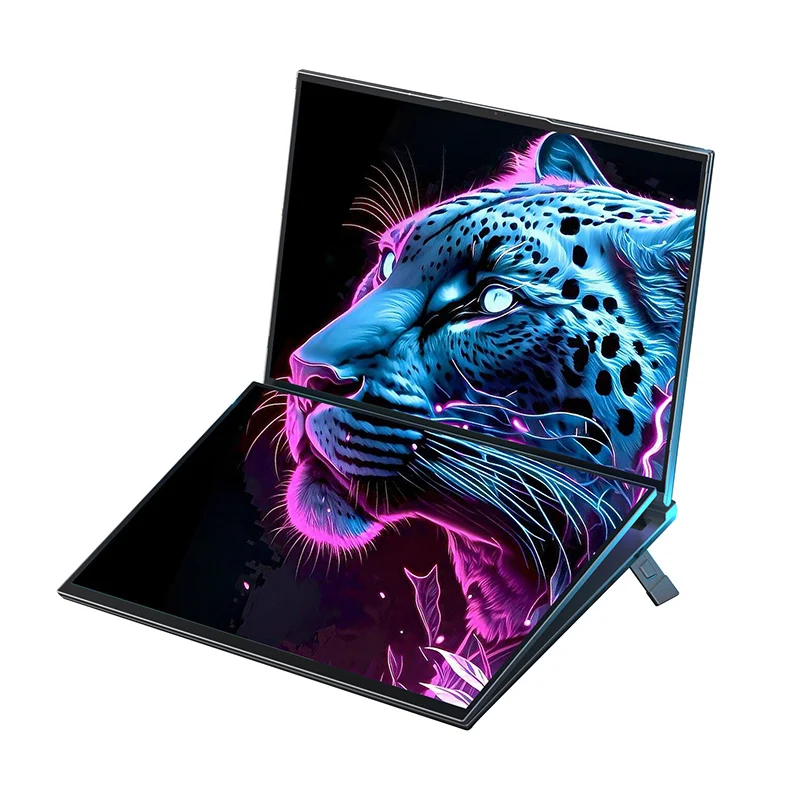 I7-1260p touch screen 16+16 inch dual screen laptop RAM 64GB SSD4TB dual channel 4.70Ghz dual channel DDR4 12 core 16 thread