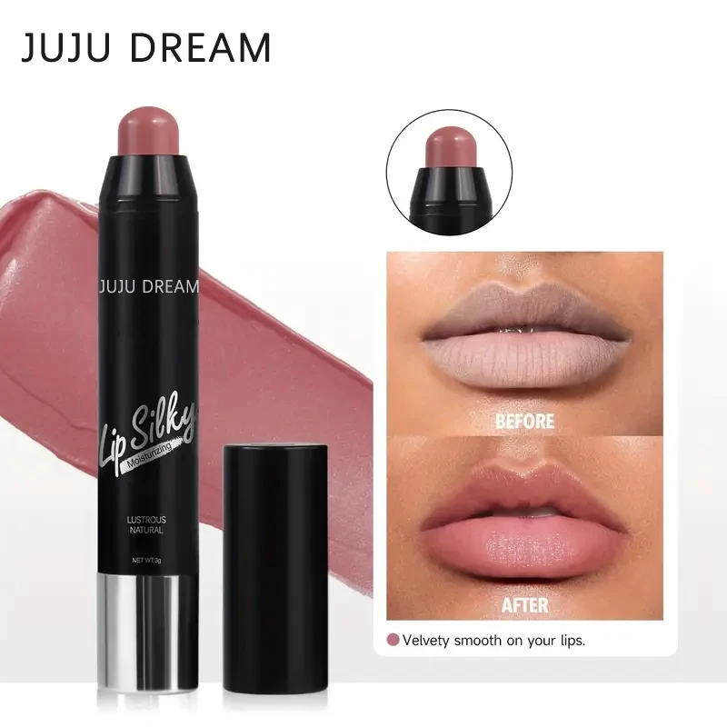 Lápiz labial mate de 4 colores, resistente al agua, de larga duración, fácil de aplicar, no se decolora, maquillaje de labios multilingüe, unisex, seguro y certificado