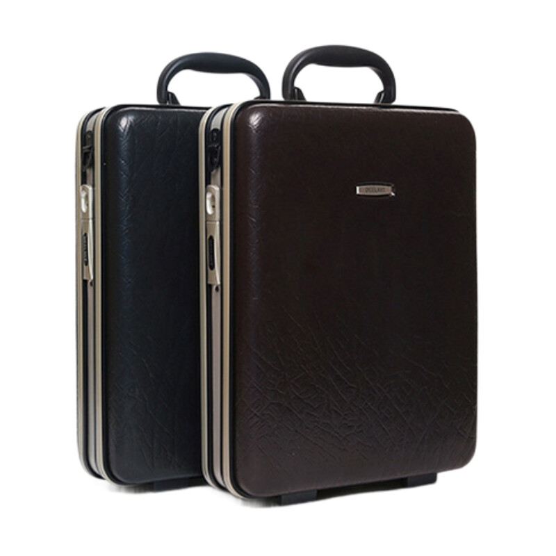 Men Business Briefcase Vertical Style Code Lock Bag Document Laptop Case 13 15 Inch For Travel