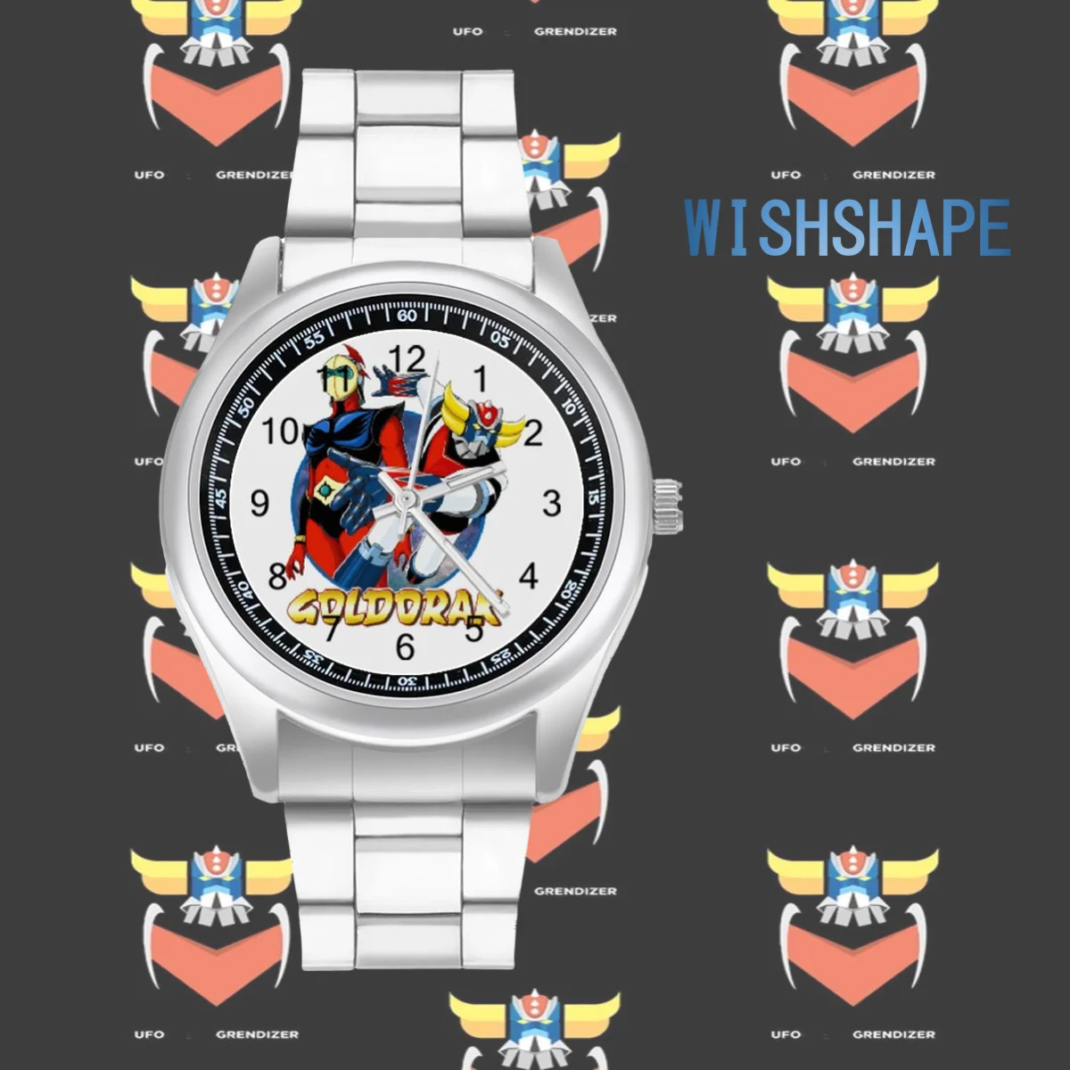 Goldorak Grendizer Đồng Hồ Thạch Anh UFO Robot Unisex Cặp Đôi Đồng Hồ Đeo Tay Hình Đồng Hồ Thể Thao Bán Buôn Đồng Hồ Đeo Tay