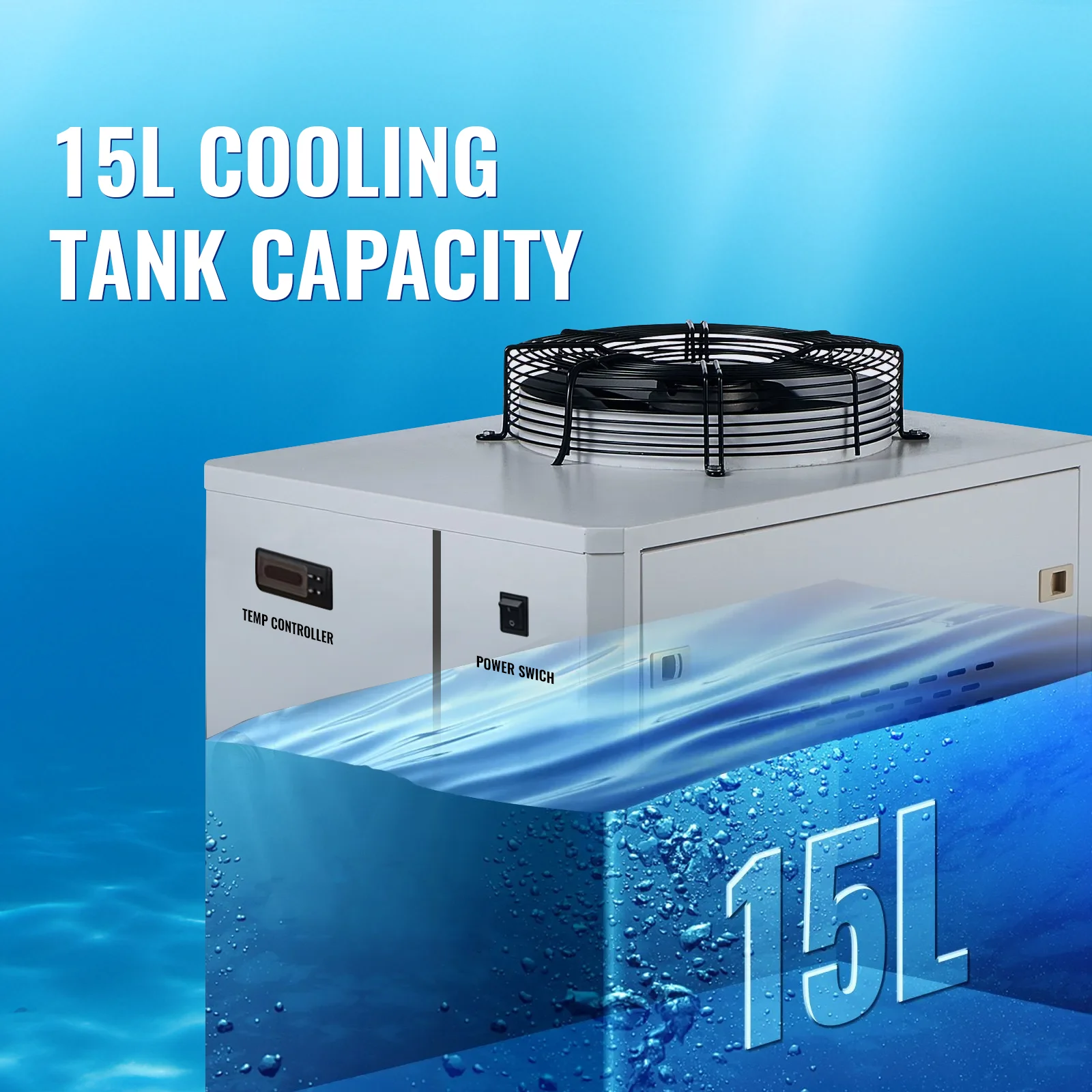 SIHAO Raffreddatore d'acqua industriale CW6000 CW6100 CW6200 Sistema di raffreddamento con protezione del flusso d'acqua per raffreddamento con incisione laser CO2