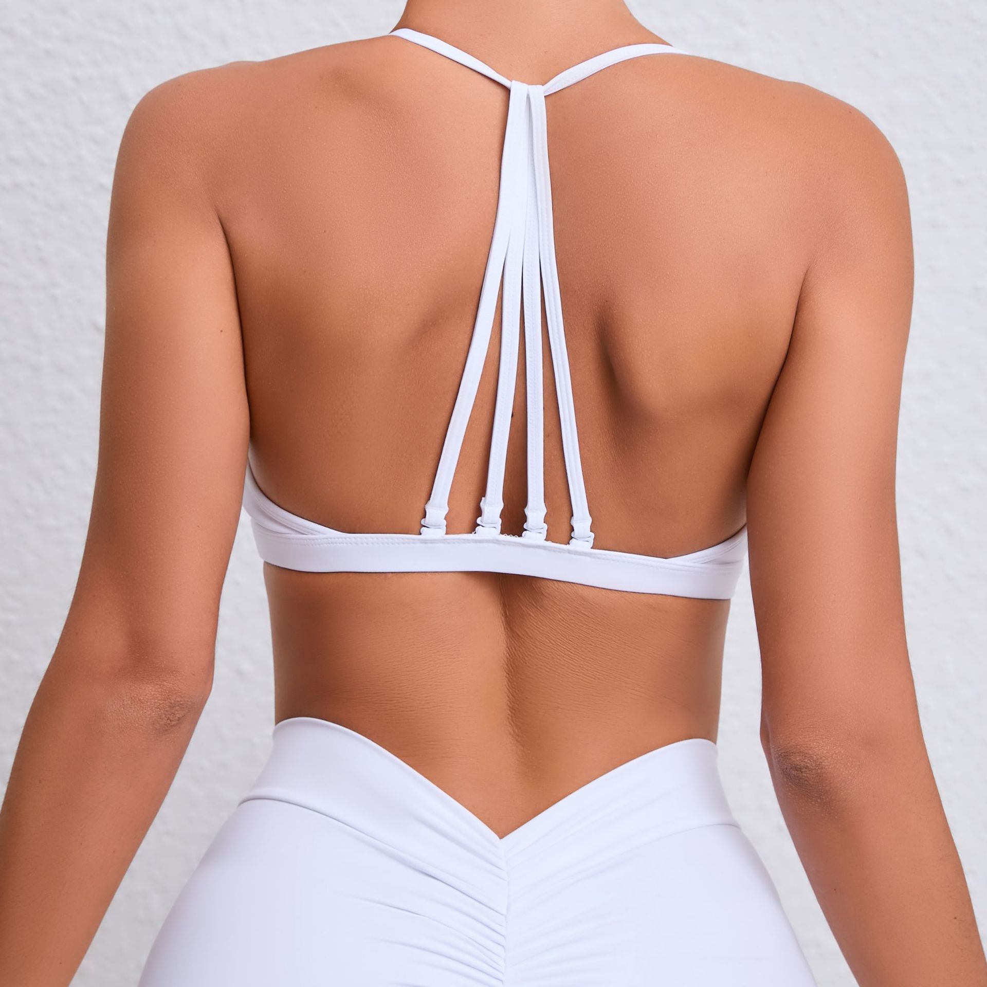 2025 Sujetador deportivo Mujer gimnasio Yoga Sujetador deportivo Bralette Mujer sujetador Fitness Mujer lujo blanco azul marino entrenamiento Top rojo rosa nuevo