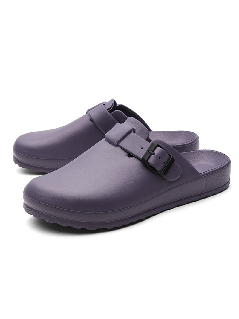 Mulheres homens quentes médicos enfermeiras chinelos de trabalho sapatos eva sapatos cirúrgicos anti-deslizamento sala de operação laboratório à prova dwaterproof água chinelo médico