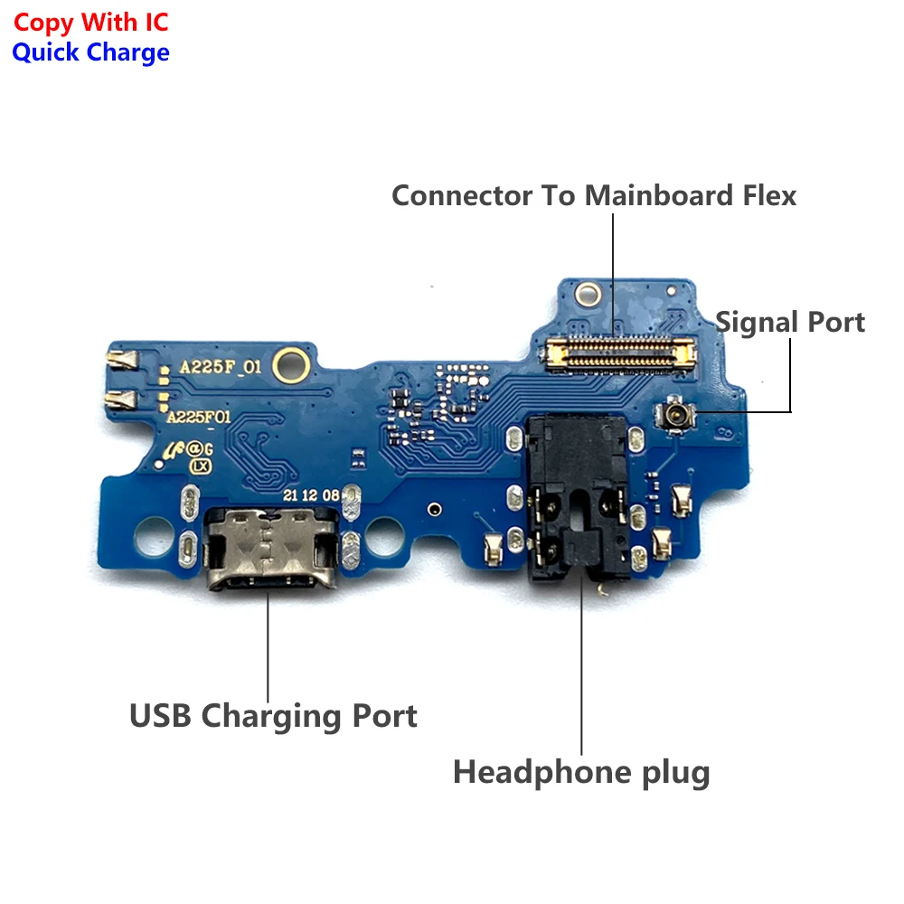 Charger Board USB Port Connector Flex Cable For SM A01 Core A02S A03 Core A11 A21S A31 A51 Charging Dock Replacement