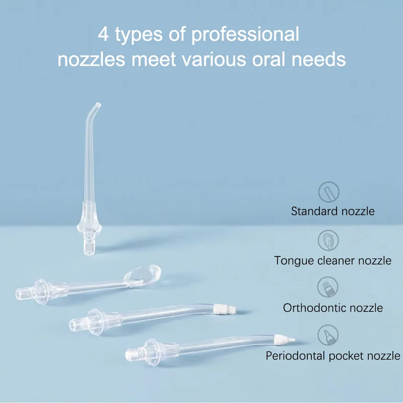 Xiaomi Mijia MEO701 แบบพกพา Oral Irrigator ทันตกรรมฟันไวท์เทนนิ่ง Flosser ทําความสะอาดฟัน Waterpulse น้ําสําหรับทําความสะอาดฟัน