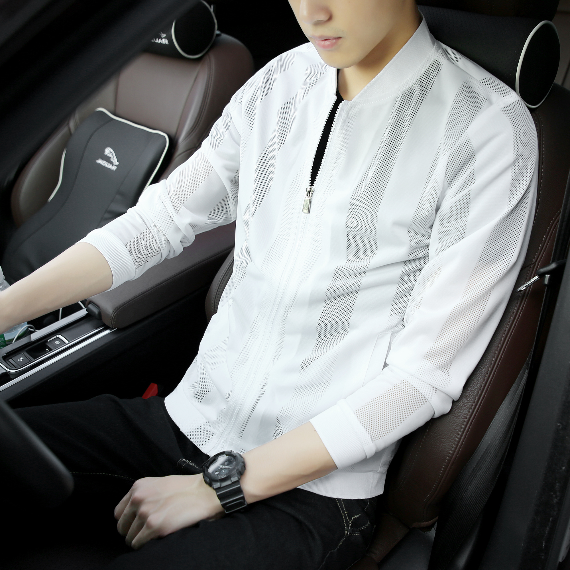 Солнцезащитная одежда для молодых людей с шапками и дышащими куртками, необходимая для мужчин летом.