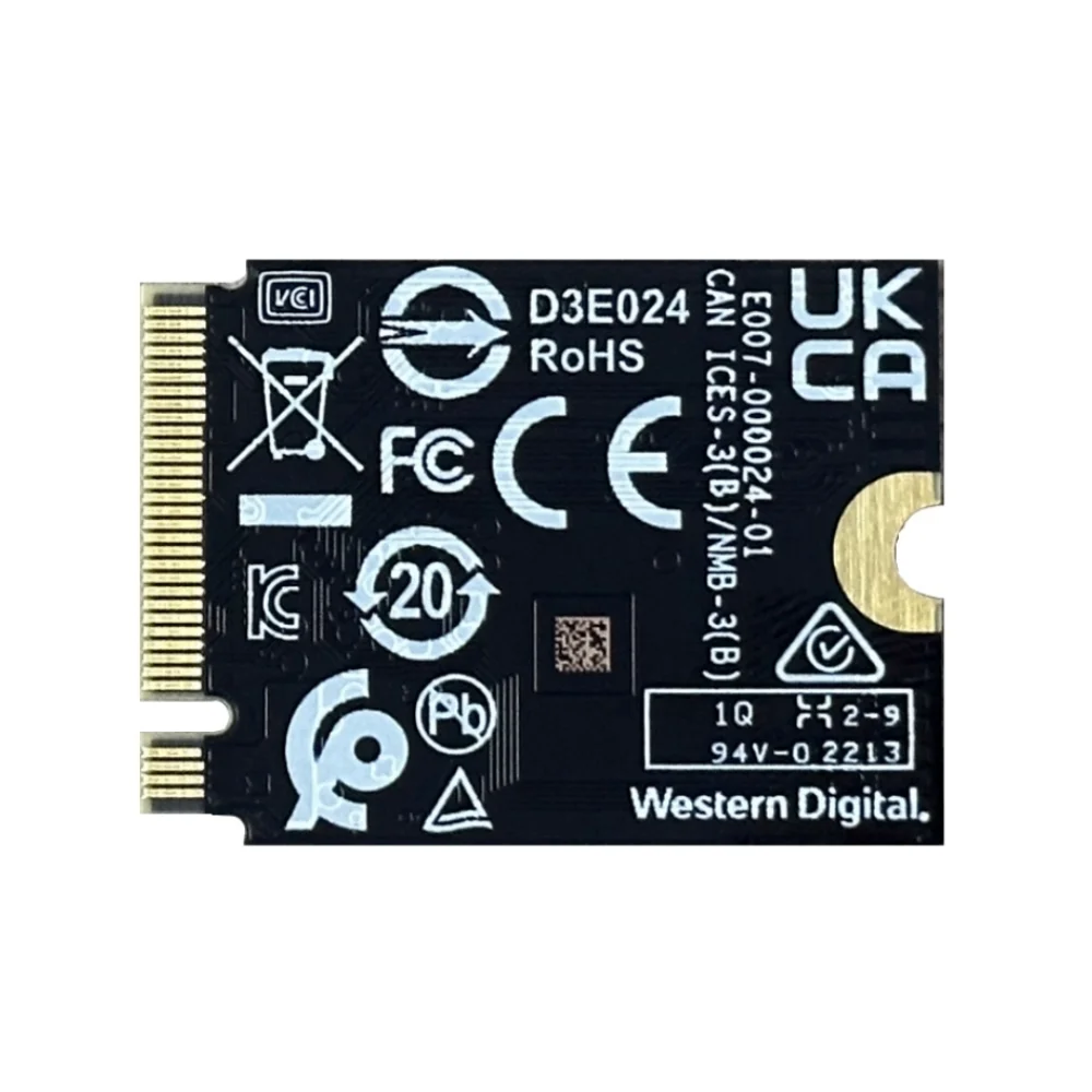 NEW SN740 256G 512GB 1T 2T SSD M.2 2230 Gen4 PCIe 4.0 X4 NVMe for Steam Deck Microsoft Surface ProX  Support  Western Digital WD