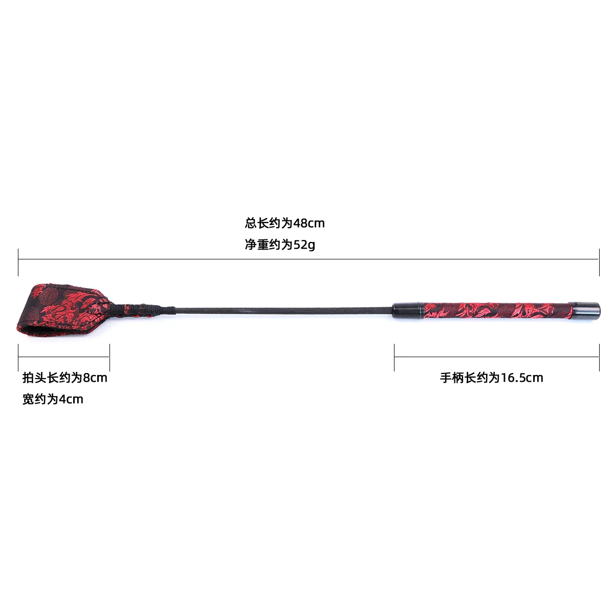 45 センチメートル乗馬作物 PU レザー鞭プレミアム品質の赤い布カバー作物馬術馬鞭新しい