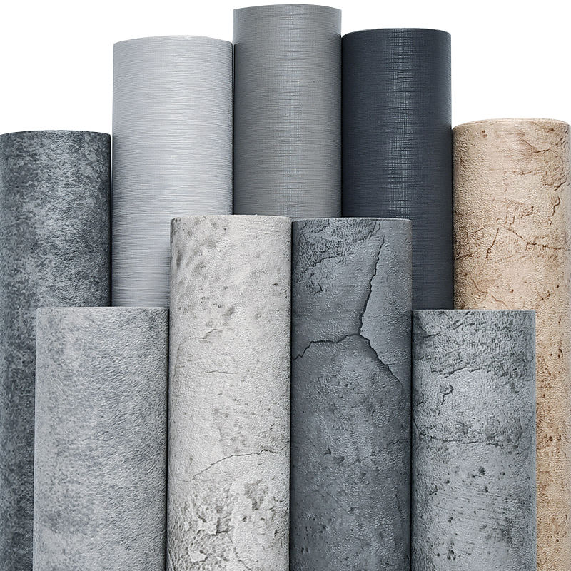 Papel tapiz de cemento Industrial Vintage, pegatinas gruesas impermeables autoadhesivas para pared de sala de estar, papel de contacto extraíble