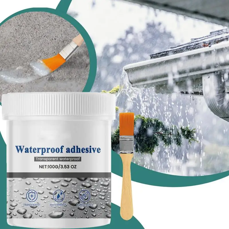 Roof Sealant Waterproof Fast Drying Waterproof Anti-Leakage Agent Waterproof Coating Sealant Invisible Waterproof Glue Practical