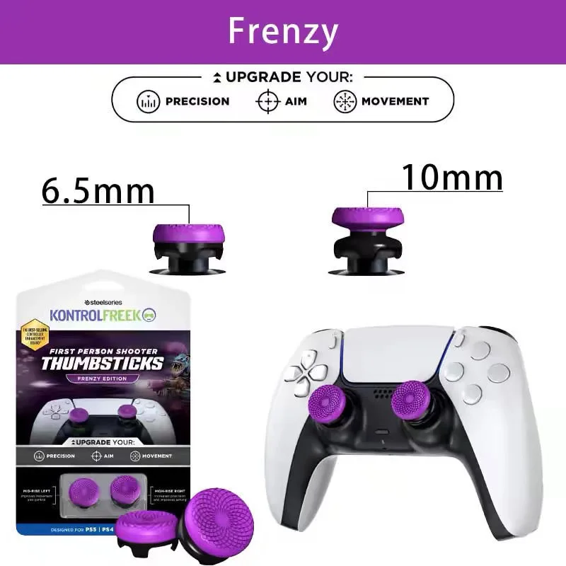 Freek Galaxy FPS dla Playstation PS4 High-Rise Analog Stick PS5 Joystick Controller Performance Command Stick Game Silikonowa nasadka