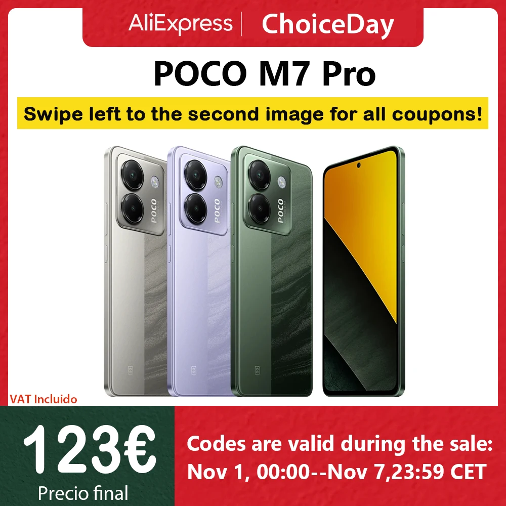 Poco M7 Pro 5G - version globale du smartphone NFC Snapdragon ® Caméra principale 8S Gen3 50MP 45W avec l'UE