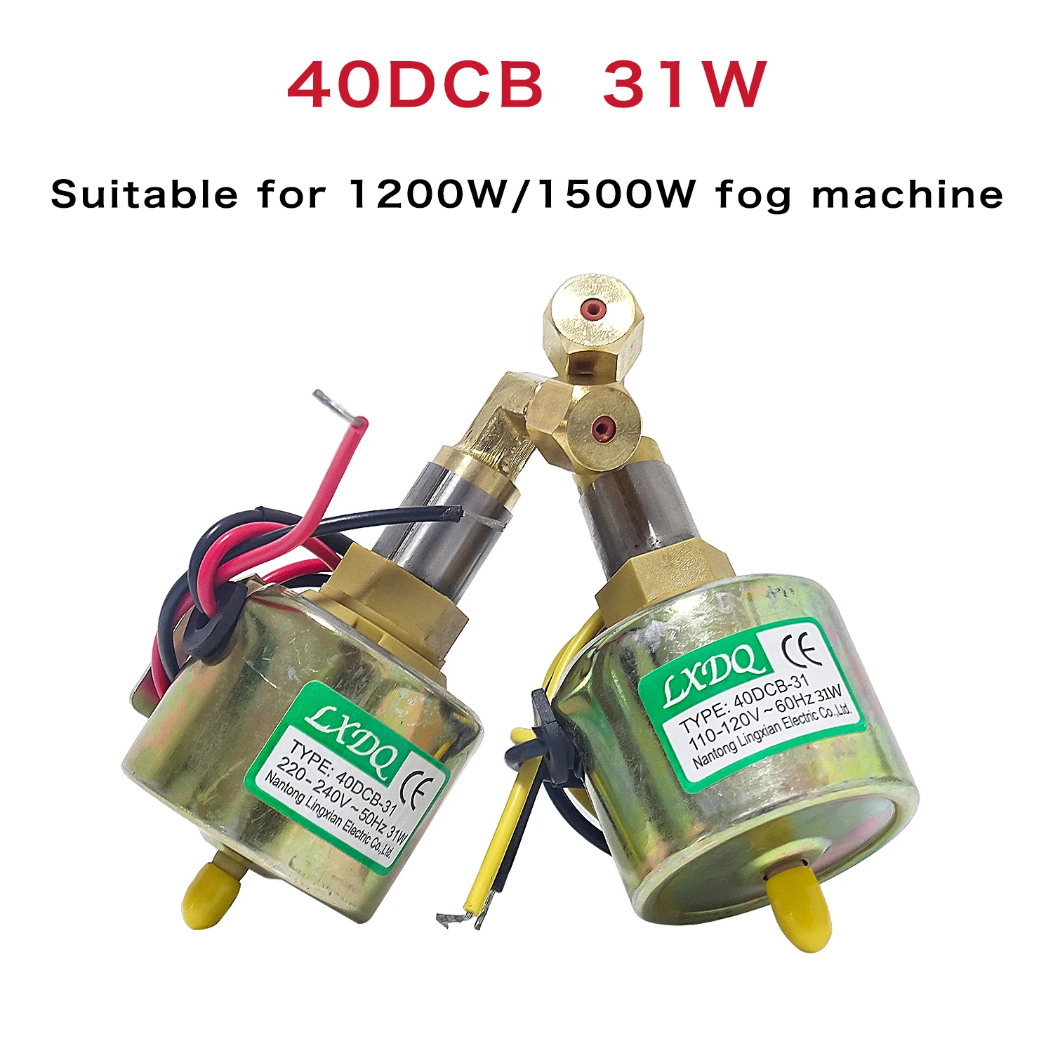 スモークオイルポンプ 55DCB 48W 40DCB 31W 30DCB 18W 110V または 220V フォグマシン部品用のさまざまなモデル電磁ポンプ