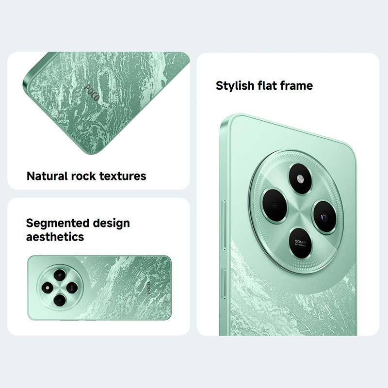 Xiaomi POCO C75, version globale de l'UE, téléphone portable, 6 Go, 128 Go, 8 Go, 256 Go