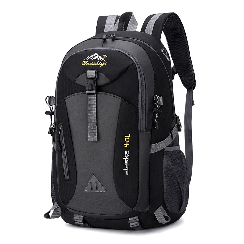 Clássico masculino mochila náilon à prova dwaterproof água casual mochila de viagem ao ar livre para homens e mulheres esportes mochila lazer saco de viagem