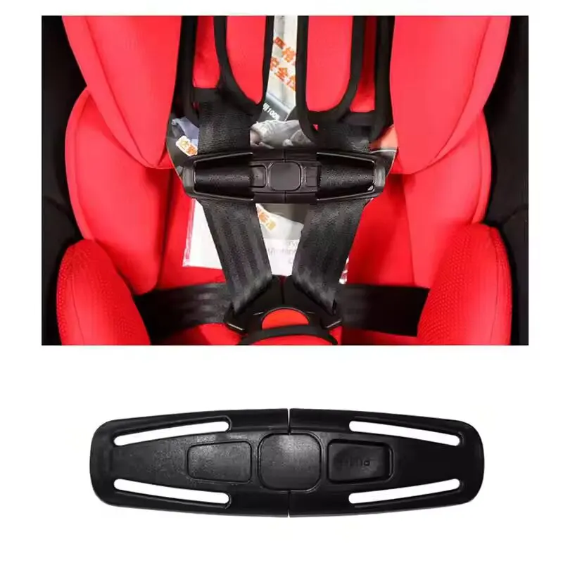 SEAMETAL-réinitialisation de ceinture de sécurité de siège de voiture pour bébé, loquet intérieur réglable pour chaise d'enfant, nœuds de construction de sièges à 5 points, housses de ceinture de sécurité, serrure