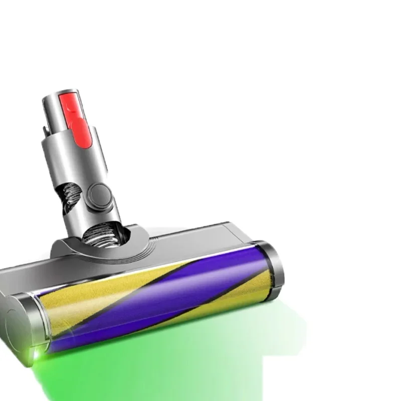 Laser Floor Brush For Dyson V11 V15 V10 V8 V7 V10 Slim V12 G5 Laser Soft Suction Head LED Floor Brush Accessories