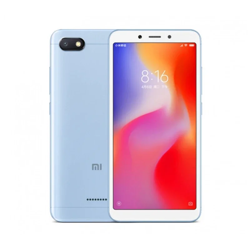 Xiaomi Redmi 6A 4G Android RAM 2GB ROM 16GB MediaTek Helio A22 Teléfono usado de 5,45 pulgadas