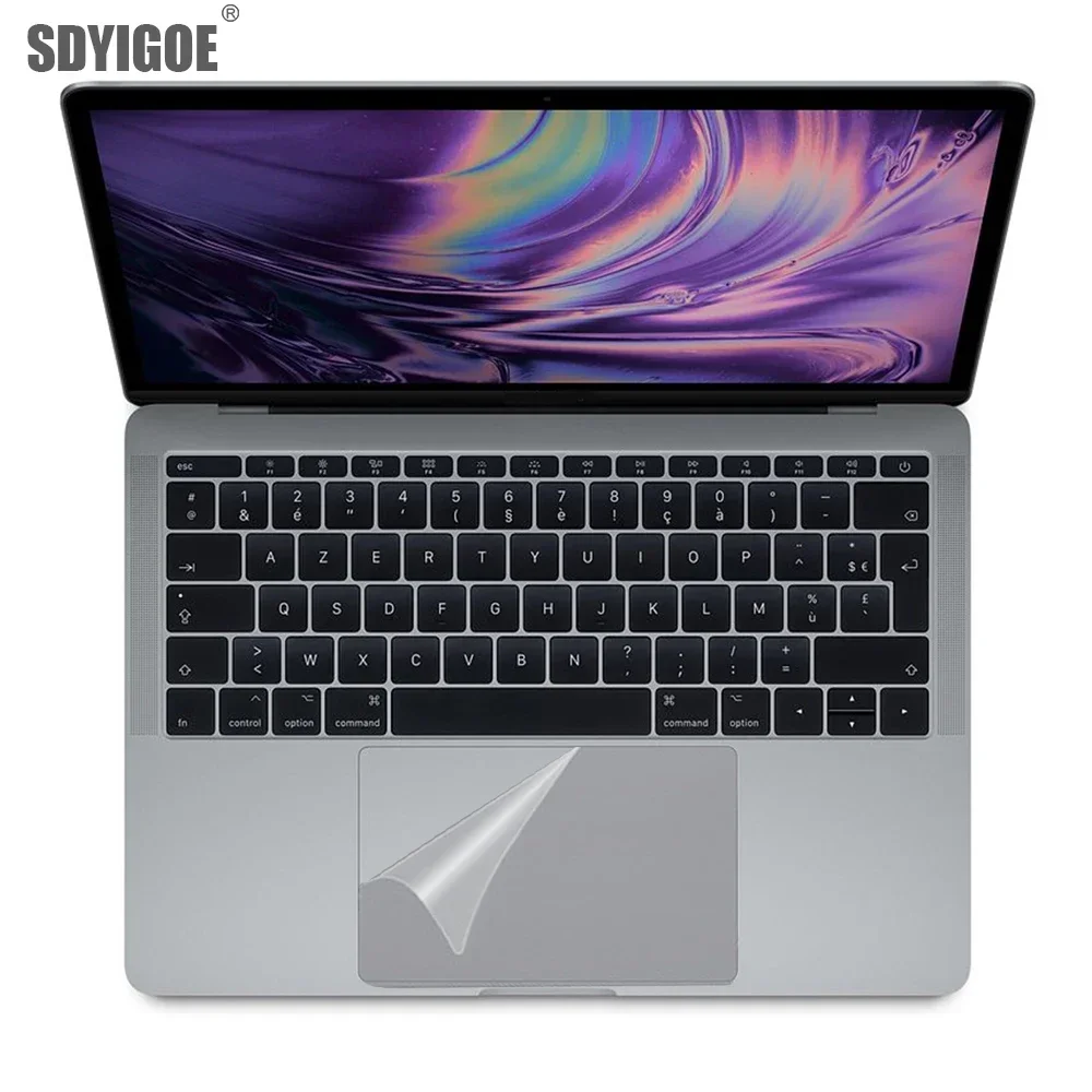 Mới Mờ Siêu Mỏng Bàn Di Chuột Màng Bảo Vệ Miếng Dán Bảo Vệ Cho Macbook Air 13 11 12 13 Pro14 M1 15 16 "Thanh Cảm Ứng 2021 2019