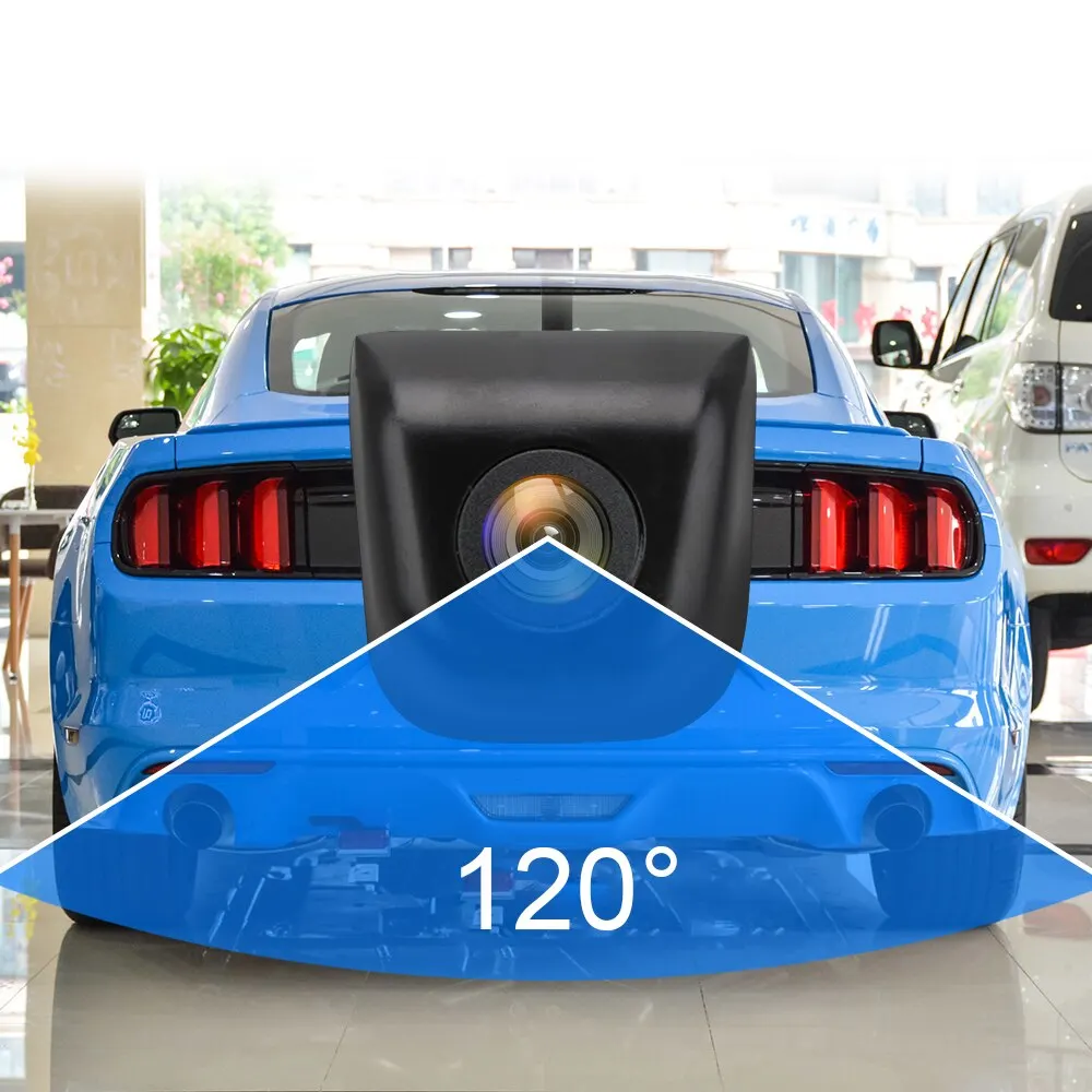 Car Reverse Rear View Camera High Definition Color Image Video Night Vision 120 Degree Wide Angle Cameras