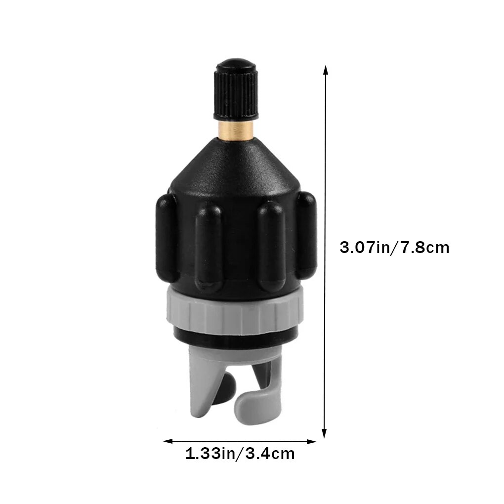 Adapter zaworu powietrza Pyłoszczelny, odporny na zużycie adapter zaworu powietrza do łodzi wiosłowej Nylonowy adapter pompy kajakowej do łodzi SUP Board Boat