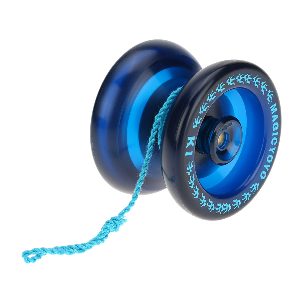 Professionele Magic Yoyo K1 Spin ABS Yoyo 8-bal KK-lager met draaiend touwtje voor kinderen