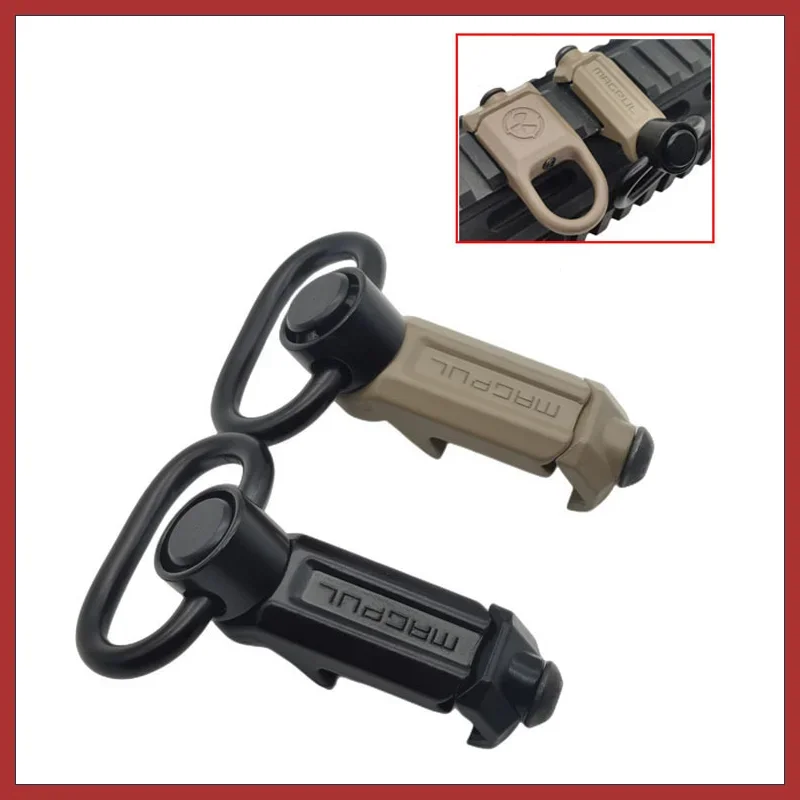 Tactical GBB Quick Detach Release QD Sling Swivel Scope Mount Ring .223 AR15 Hunting Accessories Fit 20mm Rail Weapon QD Adapter