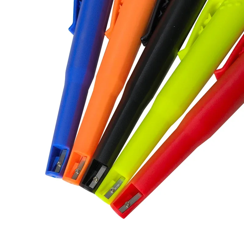 4 Colors Woodworking Pencil Marker Set with 3 Colors 2B Lead Deep Hole Marker Pen Marking Painting Engineering Drawing Tools