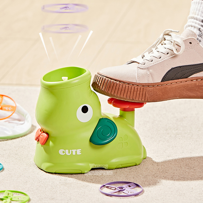 cometa Platillo lanzador de cohete de aire de disco volador, hélice para exteriores, juego de jardín, juguete novedoso para niños, salto deportivo, envío gratis